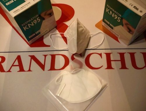 Ab sofort bei uns: Schutzmasken und Desinfektionsmittel
